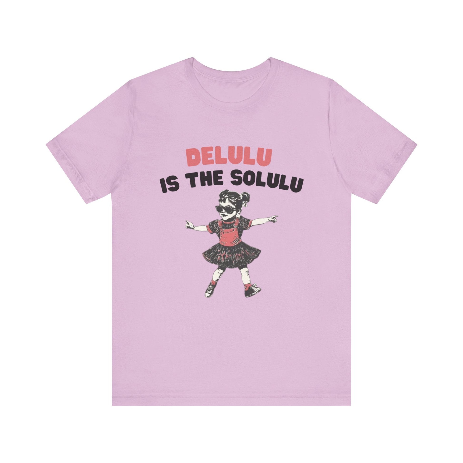 Delulu is the solulu Shirt, Anxiety Shirt, Meme Shirt - Popbydesign