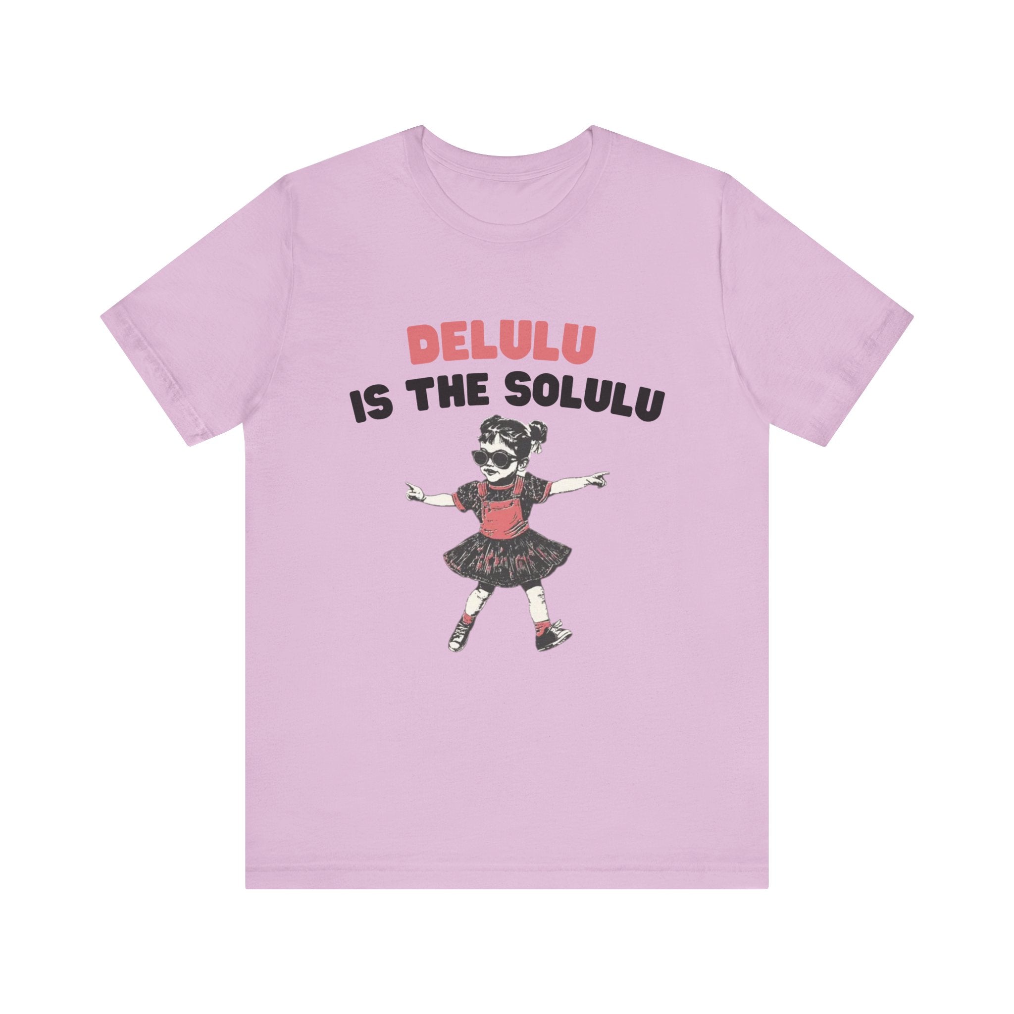 Delulu is the solulu Shirt, Anxiety Shirt, Meme Shirt by PopCultureByDesign36