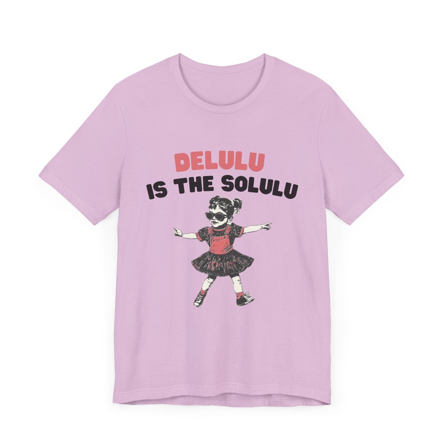 Delulu is the solulu Shirt, Anxiety Shirt, Meme Shirt - Popbydesign