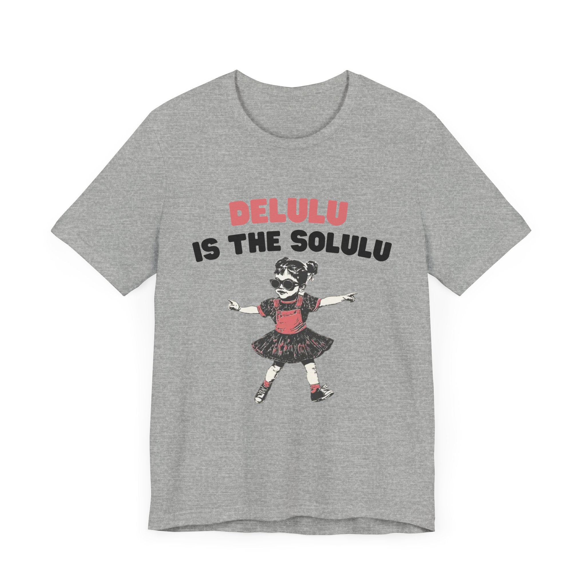 Delulu is the solulu Shirt, Anxiety Shirt, Meme Shirt by PopCultureByDesign36