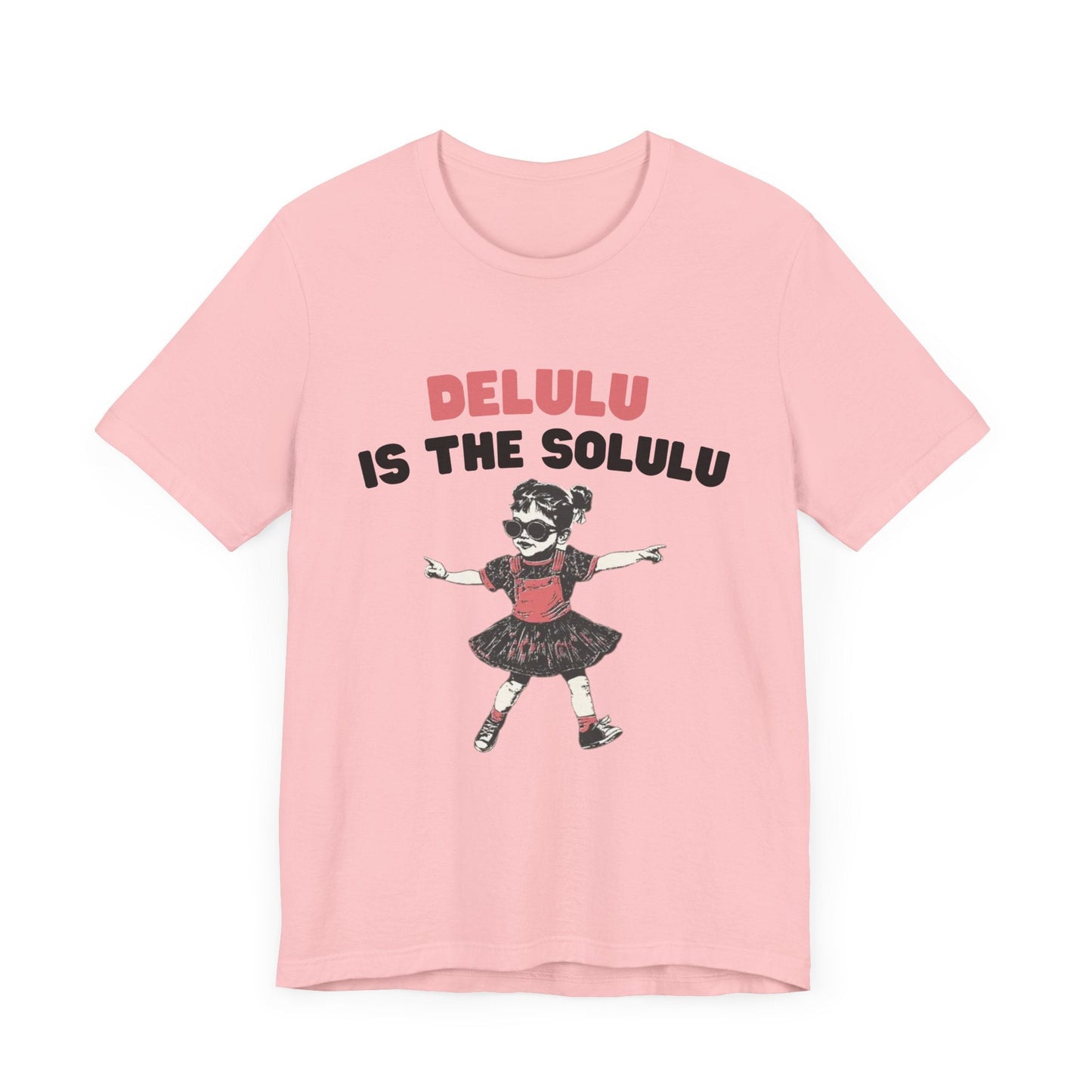 Delulu is the solulu Shirt, Anxiety Shirt, Meme Shirt - Popbydesign