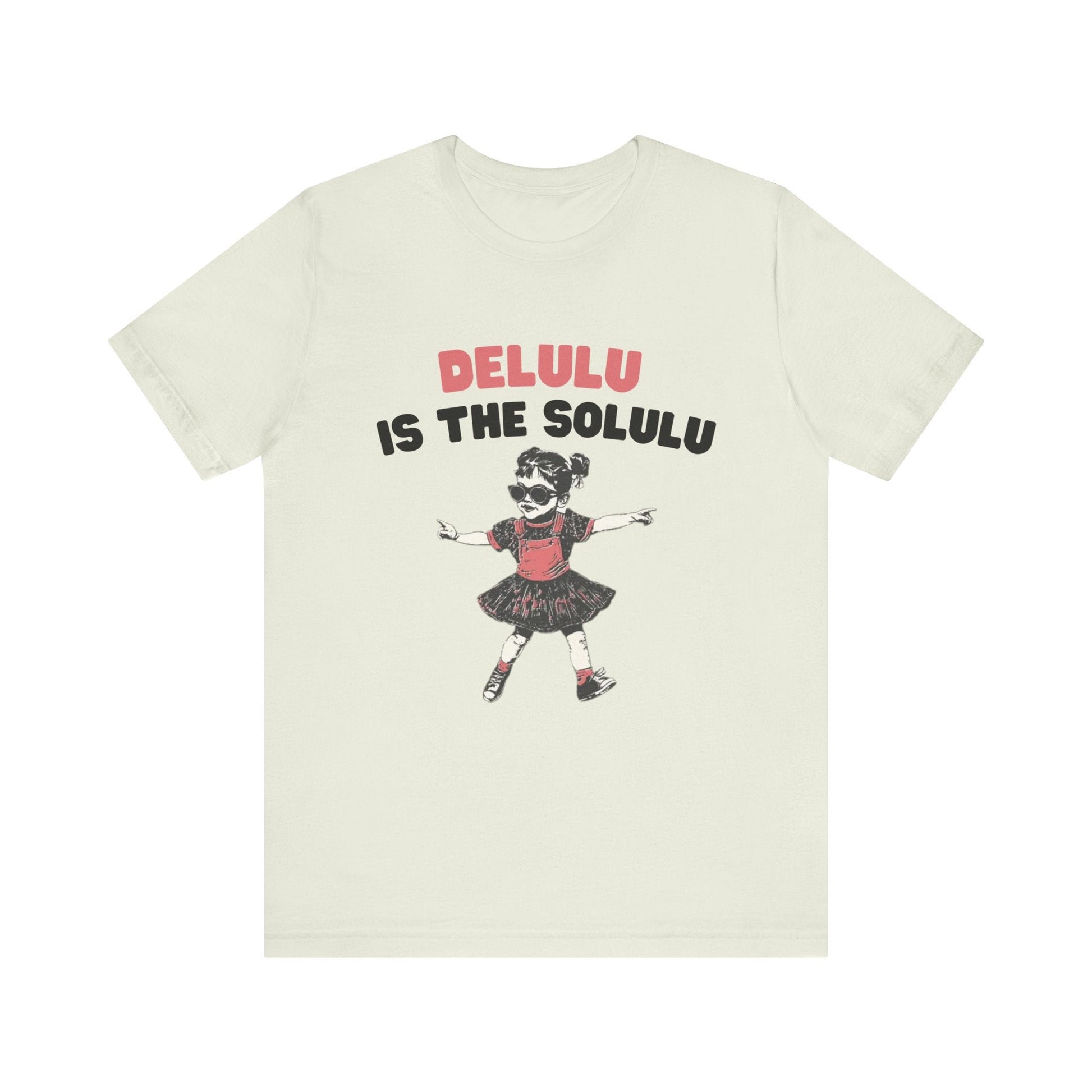 Delulu is the solulu Shirt, Anxiety Shirt, Meme Shirt - Popbydesign