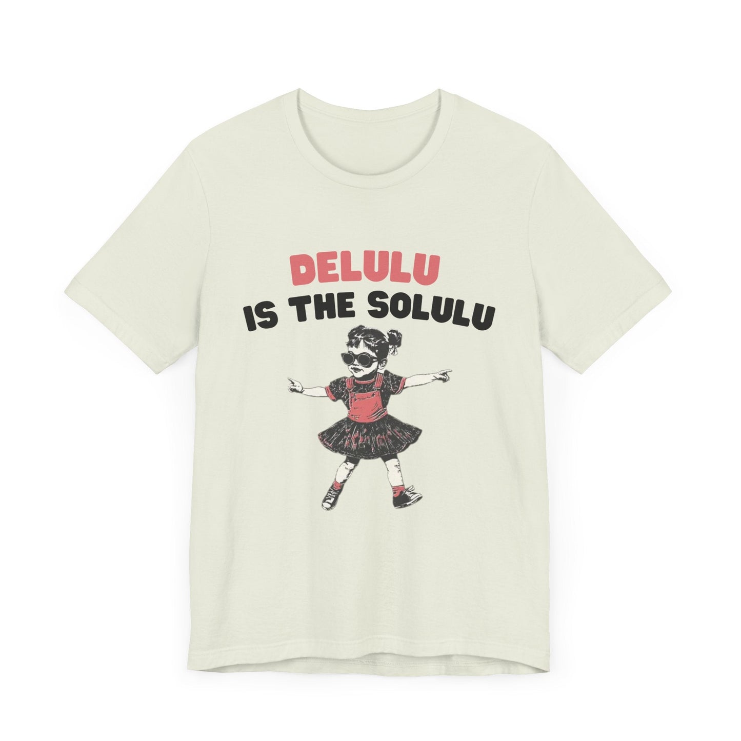 Delulu is the solulu Shirt, Anxiety Shirt, Meme Shirt - Popbydesign