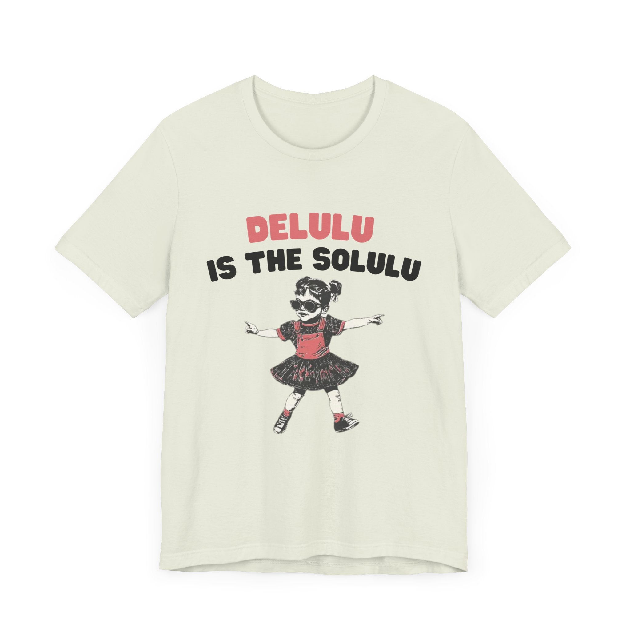Delulu is the solulu Shirt, Anxiety Shirt, Meme Shirt by PopCultureByDesign36