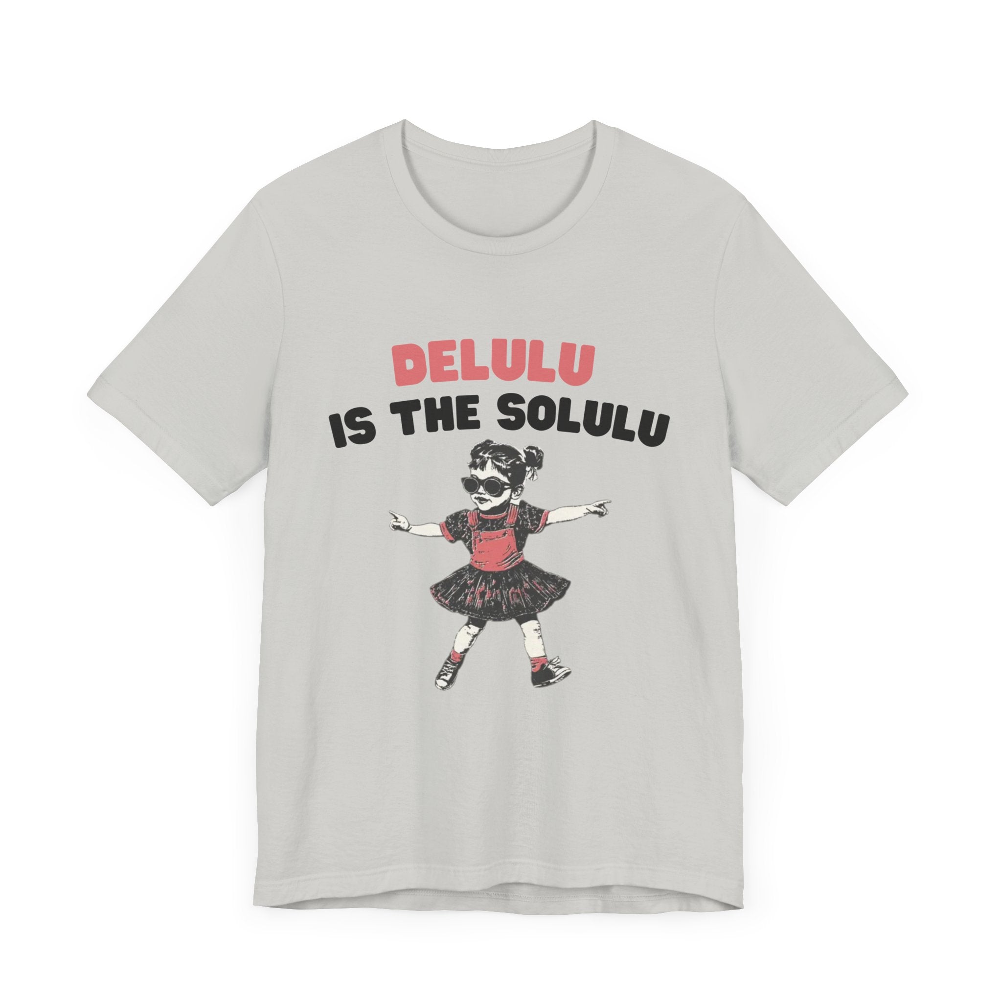 Delulu is the solulu Shirt, Anxiety Shirt, Meme Shirt by PopCultureByDesign36
