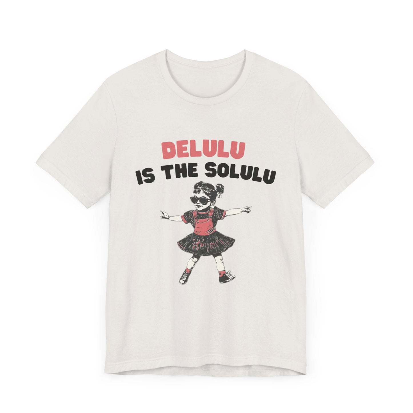 Delulu is the solulu Shirt, Anxiety Shirt, Meme Shirt - Popbydesign