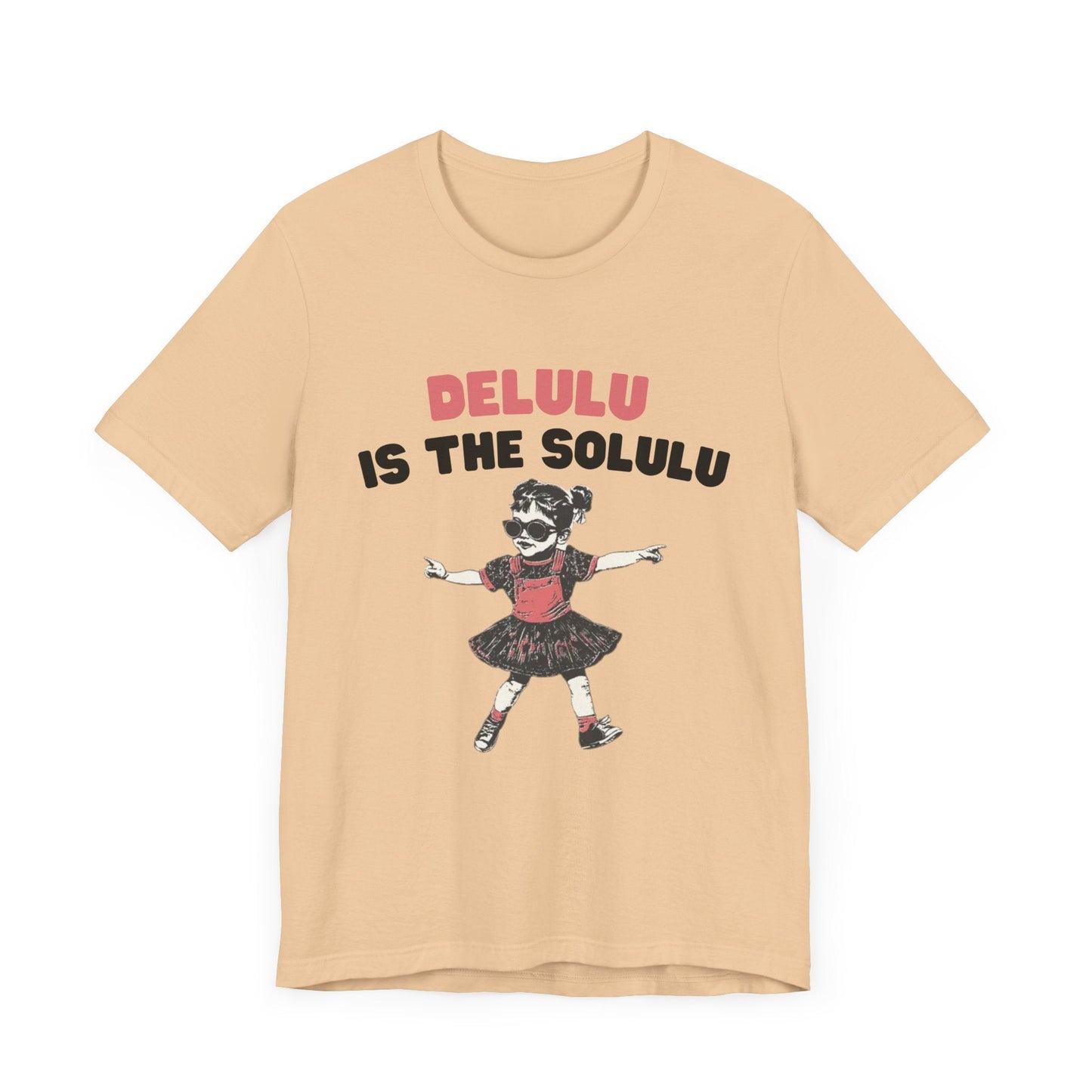 Delulu is the solulu Shirt, Anxiety Shirt, Meme Shirt - Popbydesign