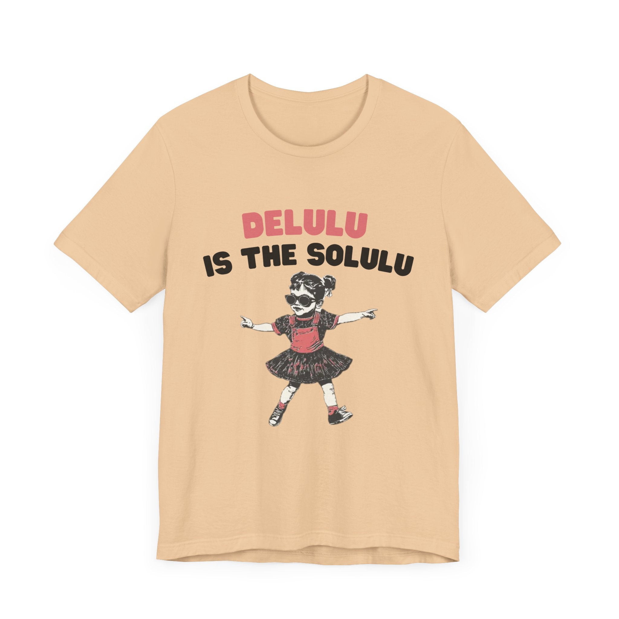 Delulu is the solulu Shirt, Anxiety Shirt, Meme Shirt by PopCultureByDesign36