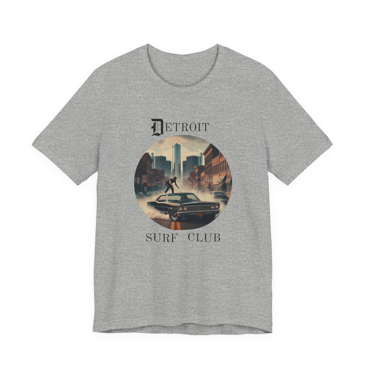 Detroit Surf Club, Detroit T-Shirt, Detroit Sports - Popbydesign