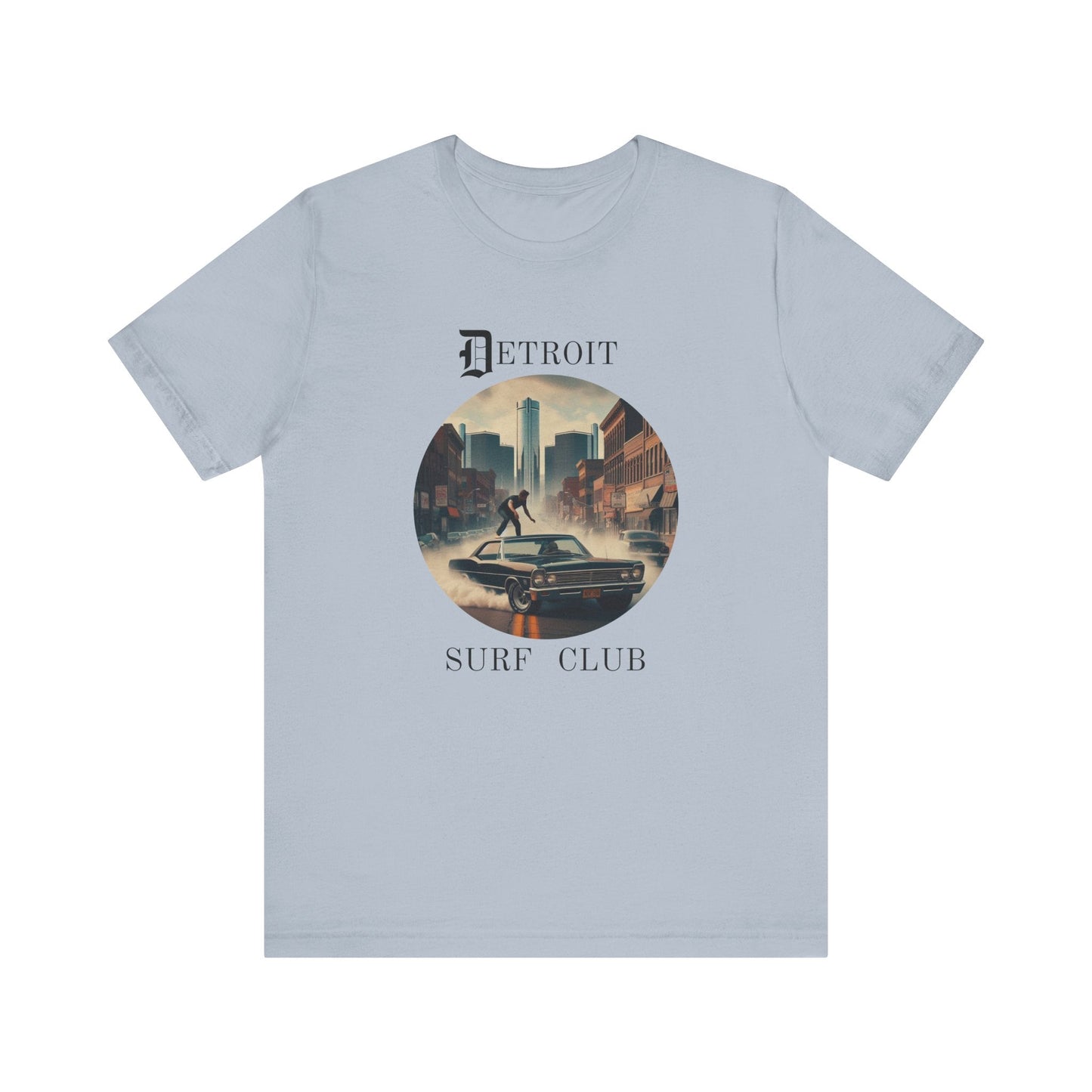 Detroit Surf Club, Detroit T-Shirt, Detroit Sports - Popbydesign
