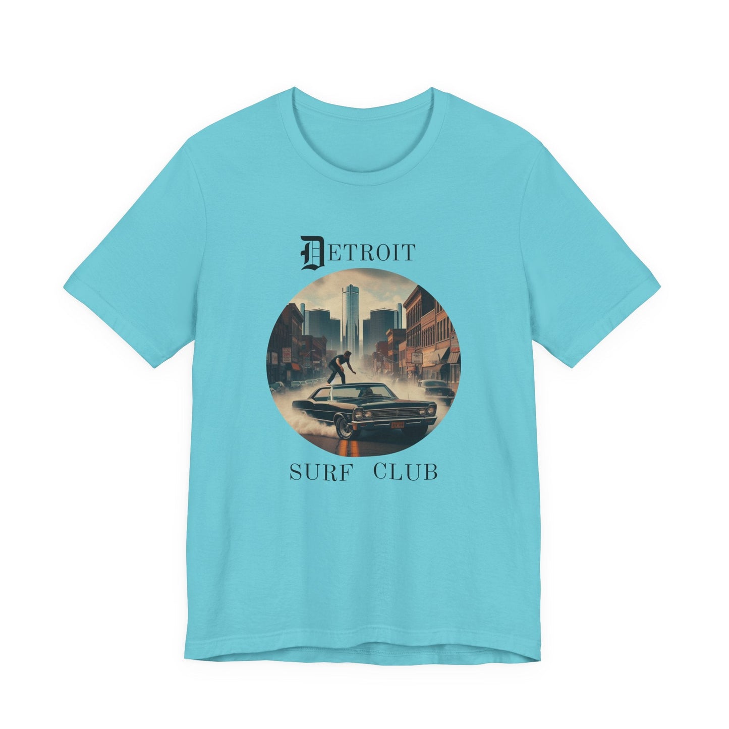 Detroit Surf Club, Detroit T-Shirt, Detroit Sports - Popbydesign