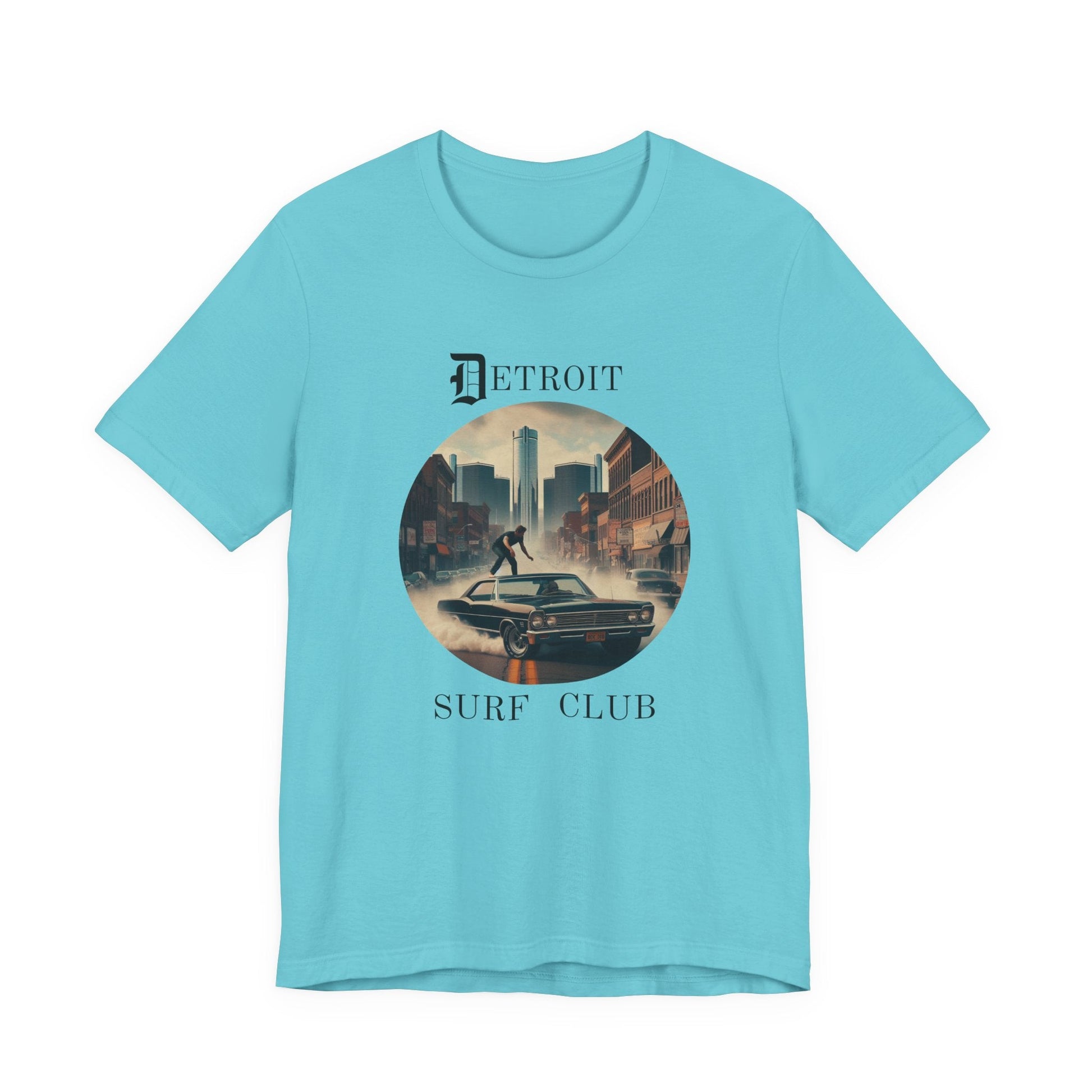 Detroit Surf Club, Detroit T-Shirt, Detroit Sports - Popbydesign