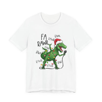 Dinosaur Karaoke Christmas Music Shirt, Christmas Music Tee - Popbydesign