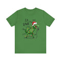 Dinosaur Karaoke Christmas Music Shirt, Christmas Music Tee by Printify