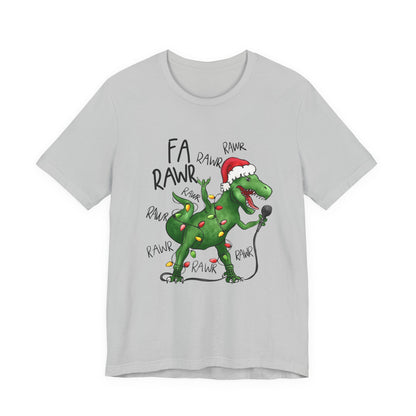 Dinosaur Karaoke Christmas Music Shirt, Christmas Music Tee - Popbydesign