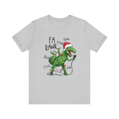 Dinosaur Karaoke Christmas Music Shirt, Christmas Music Tee - Popbydesign