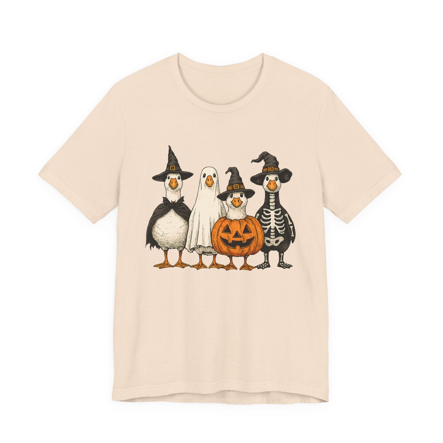 Duck Halloween Tee, Funny Halloween Duck Shirt - Popbydesign