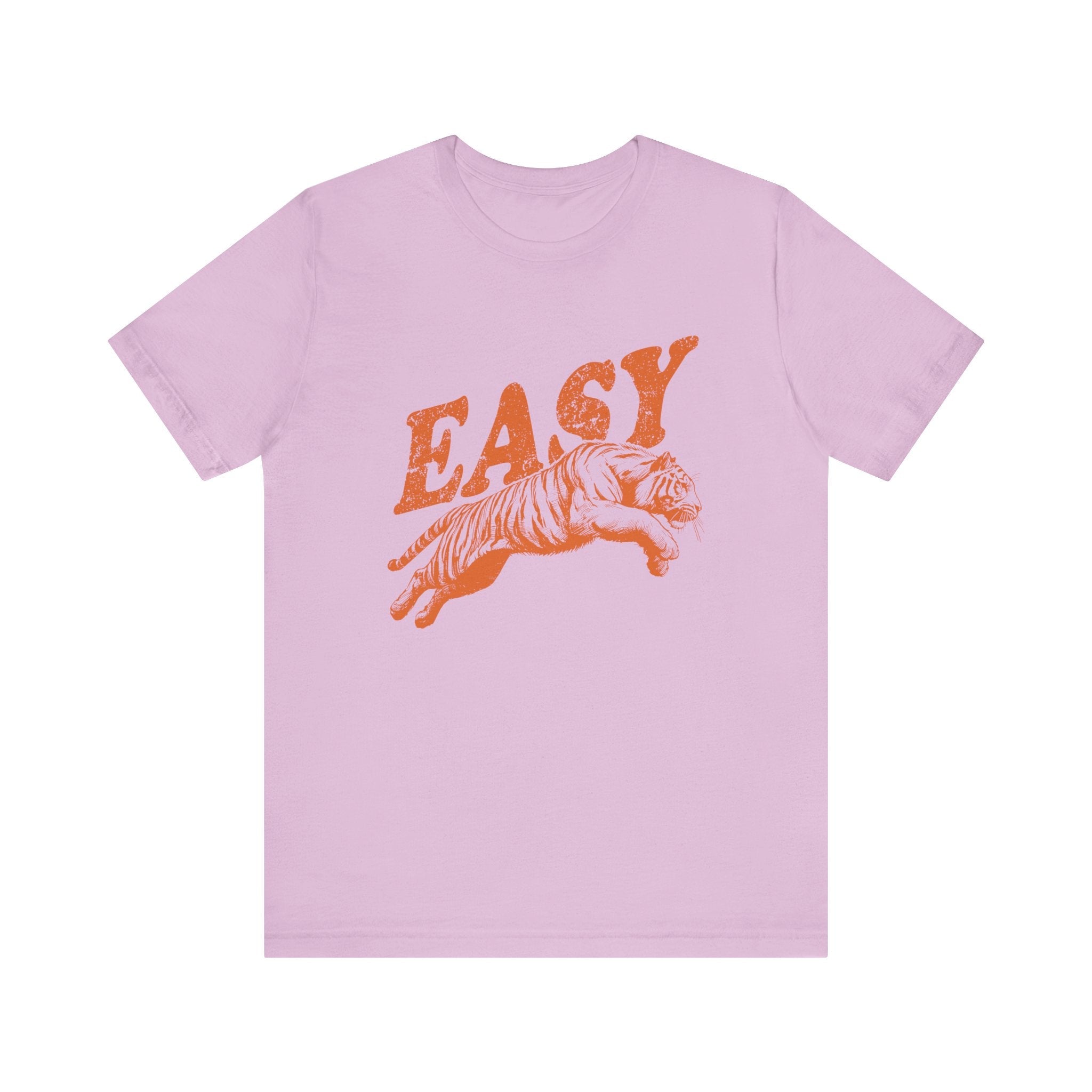 Easy Orange Tiger Shirt, Retro Boho Tee, Hippie Clothes, Indie Shirt by PopCultureByDesign36