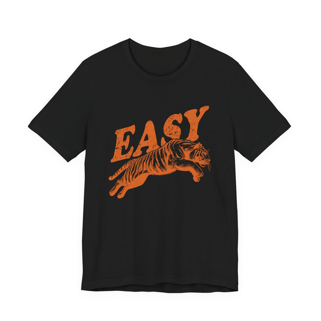 Easy Orange Tiger Shirt, Retro Boho Tee, Hippie Clothes, Indie Shirt by PopCultureByDesign36
