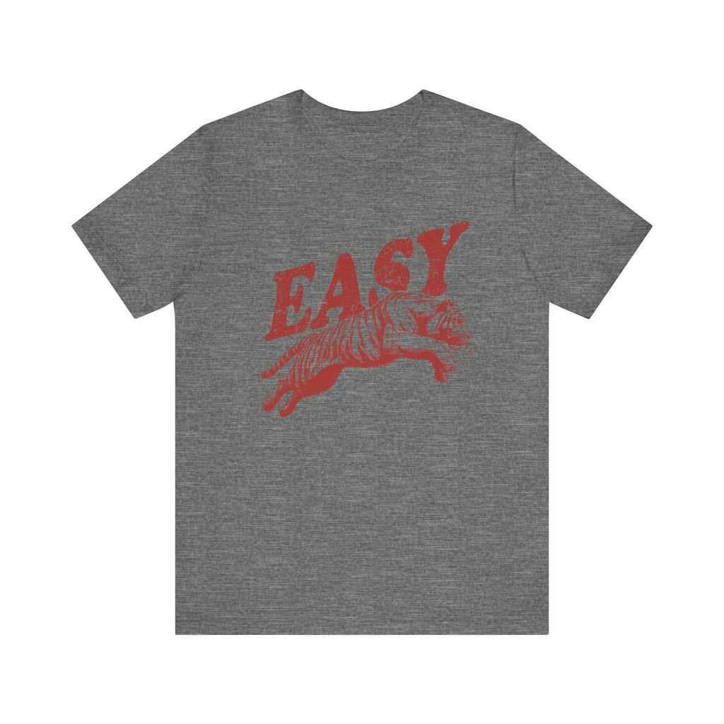 Easy Tiger Shirt, Retro Boho Tee, Hippie Clothes, Indie Shirt by PopCultureByDesign36