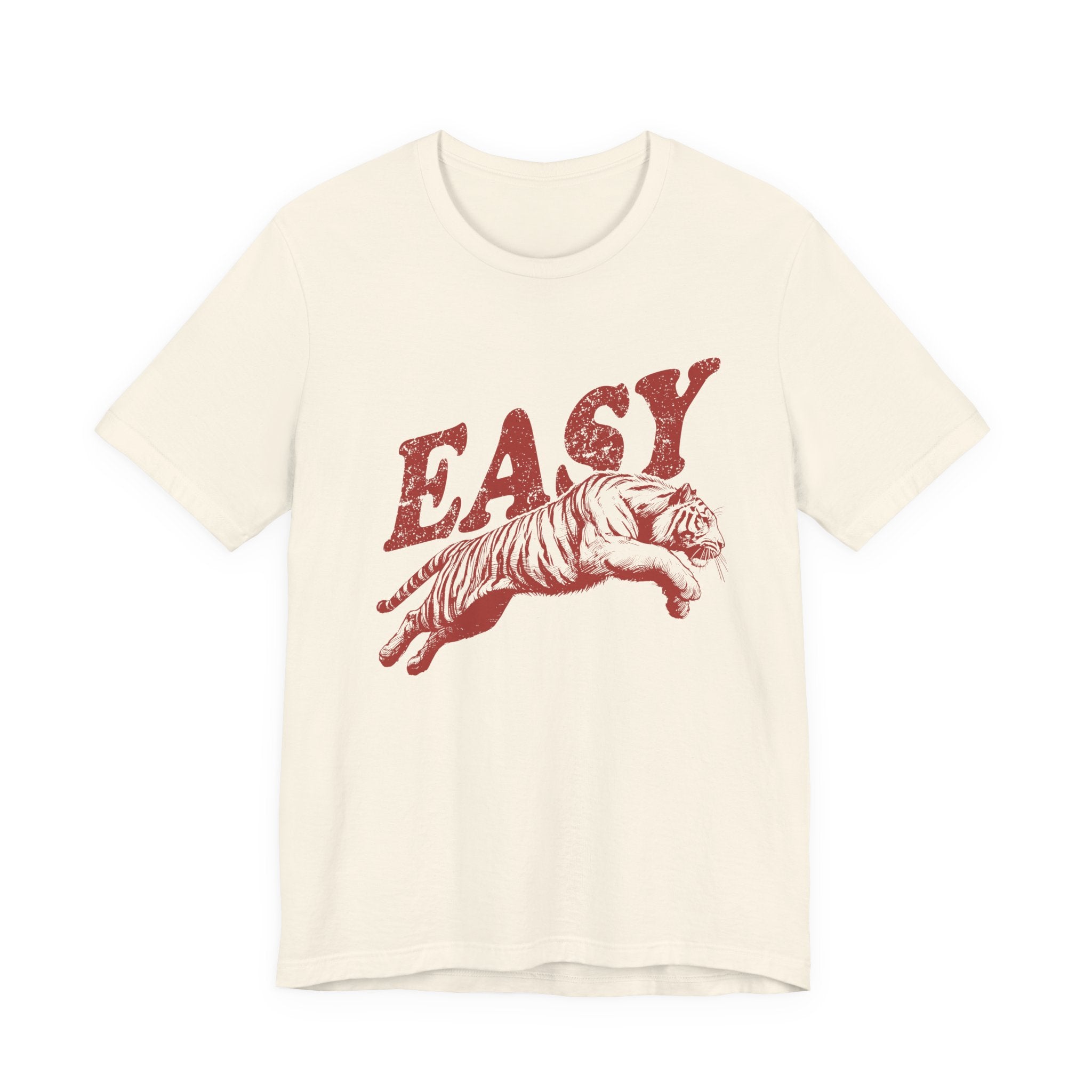Easy Tiger Shirt, Retro Boho Tee, Hippie Clothes, Indie Shirt by PopCultureByDesign36
