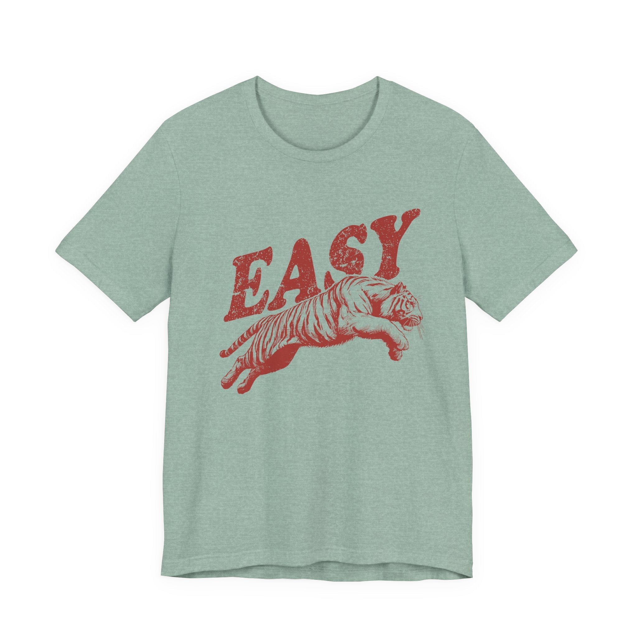 Easy Tiger Shirt, Retro Boho Tee, Hippie Clothes, Indie Shirt by PopCultureByDesign36