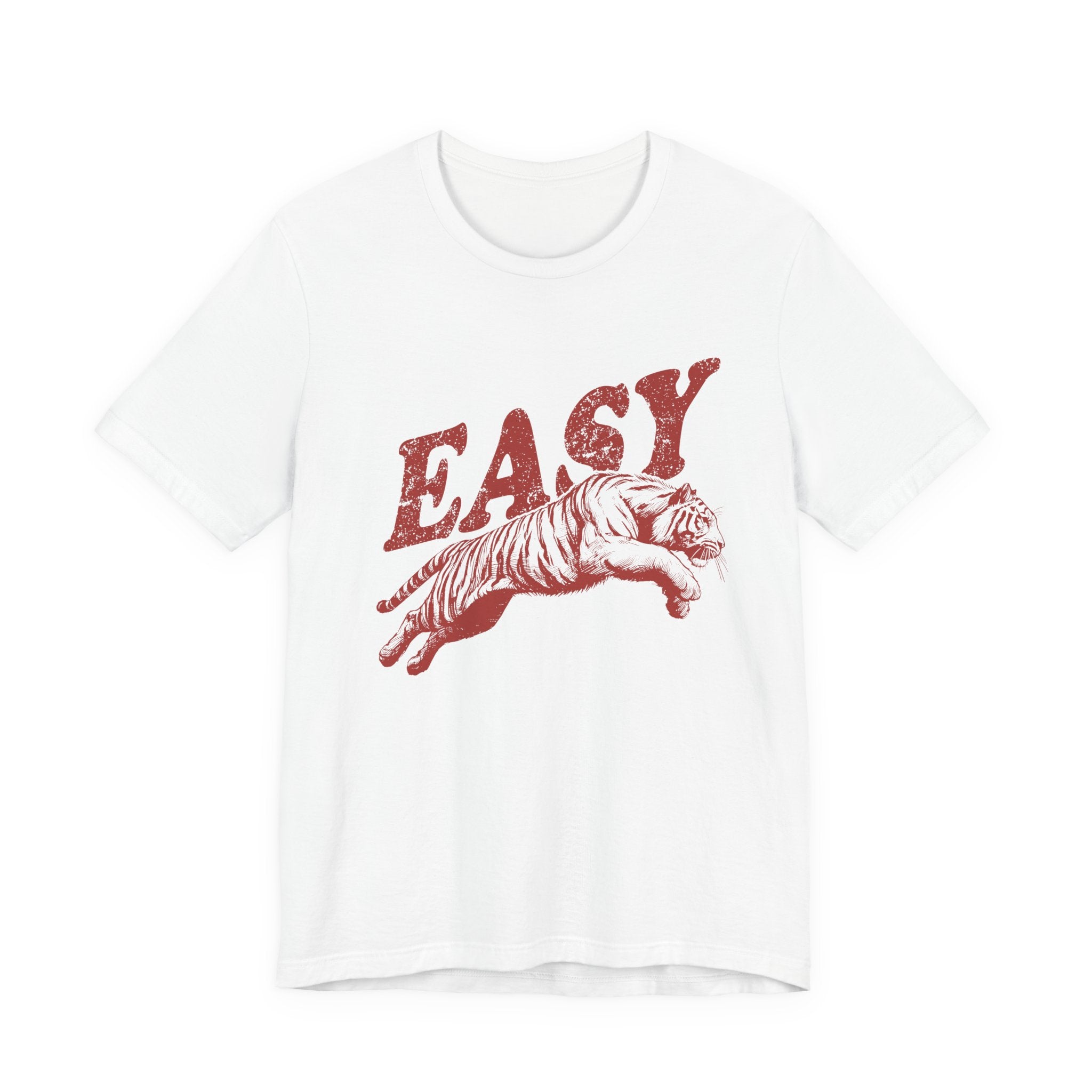 Easy Tiger Shirt, Retro Boho Tee, Hippie Clothes, Indie Shirt by PopCultureByDesign36