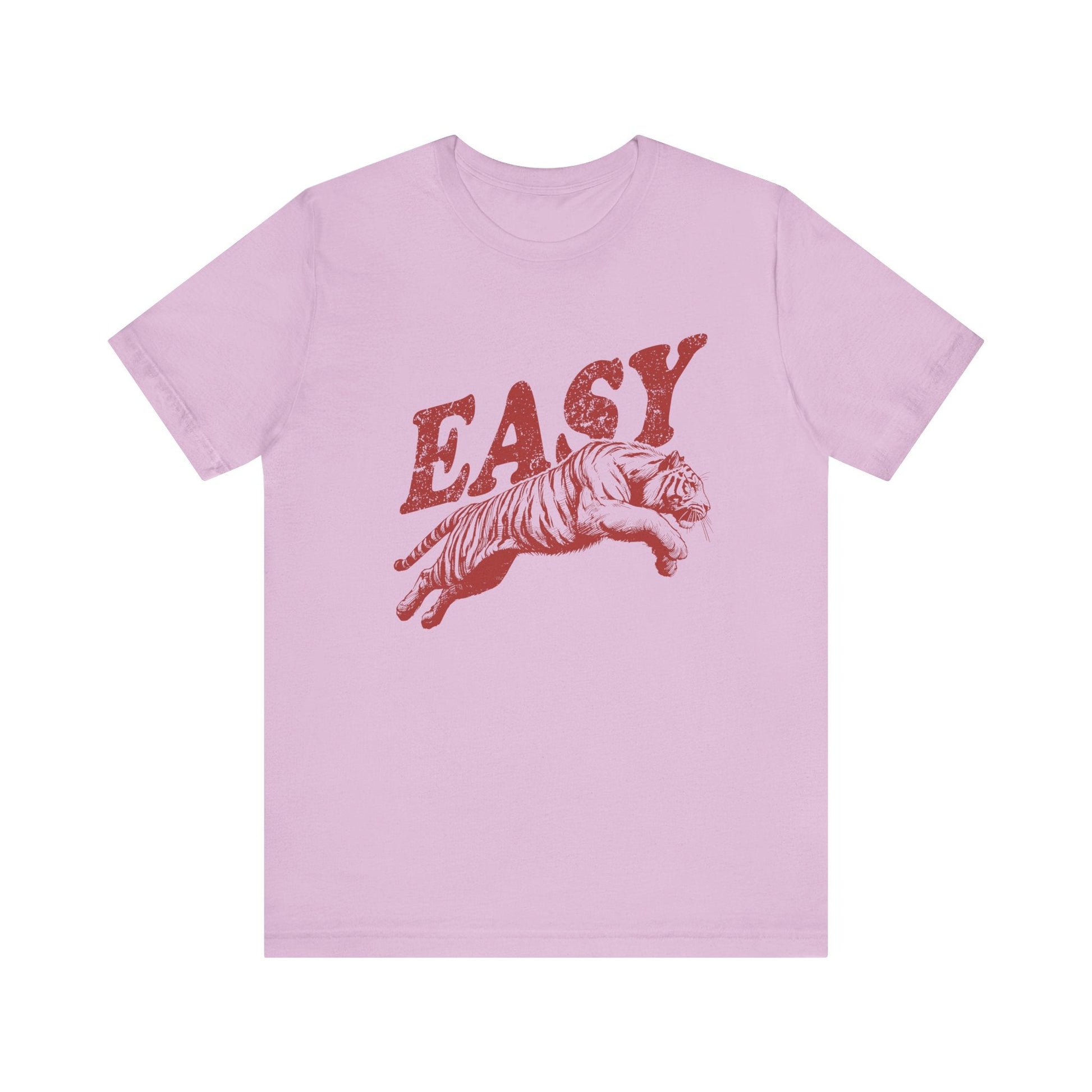 Easy Tiger Shirt, Retro Boho Tee, Hippie Clothes, Indie Shirt - Popbydesign