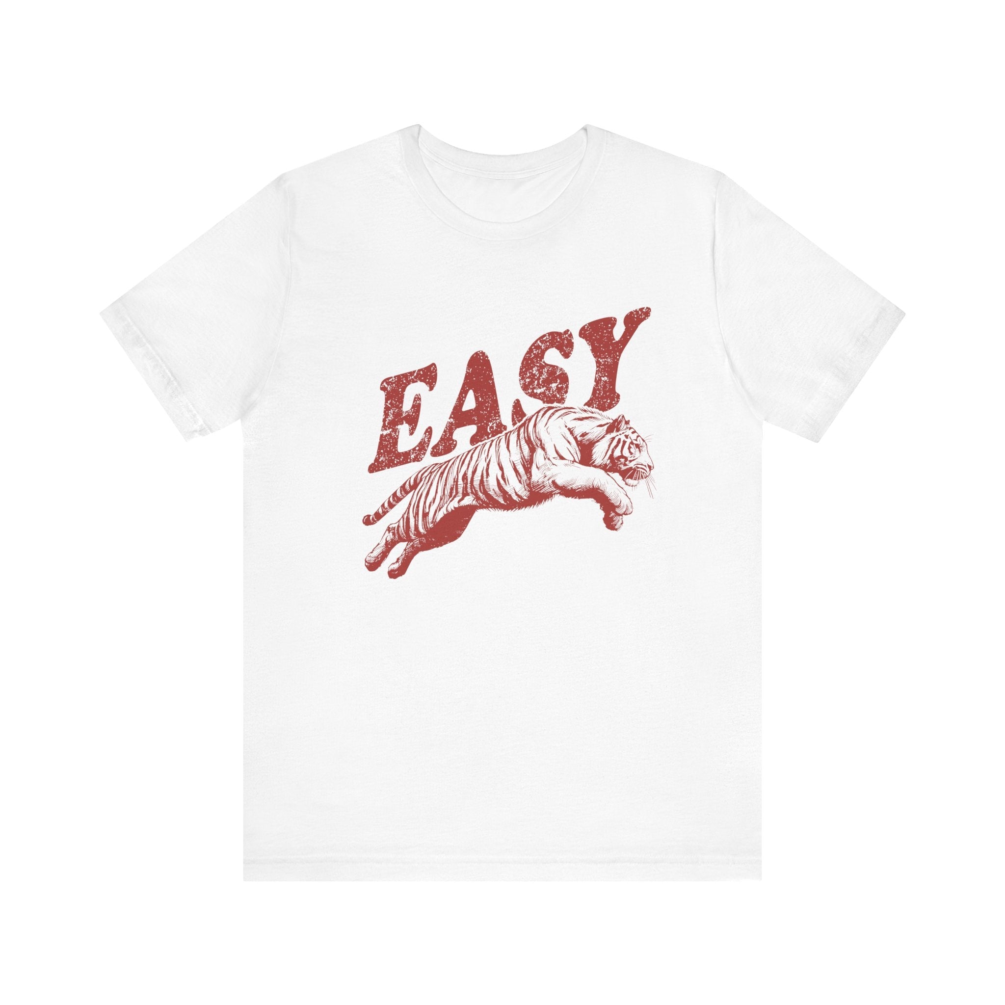 Easy Tiger Shirt, Retro Boho Tee, Hippie Clothes, Indie Shirt by PopCultureByDesign36