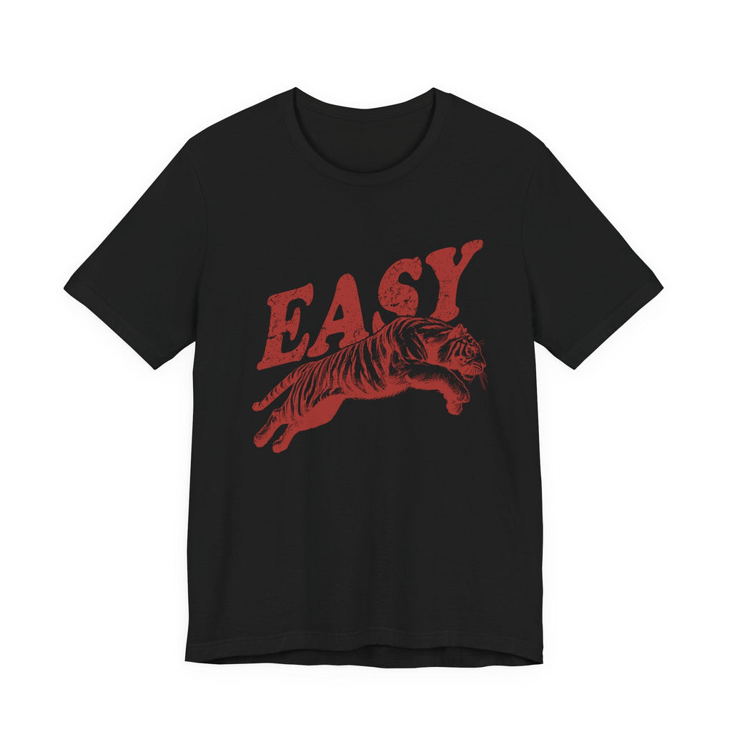 Easy Tiger Shirt, Retro Boho Tee, Hippie Clothes, Indie Shirt by PopCultureByDesign36