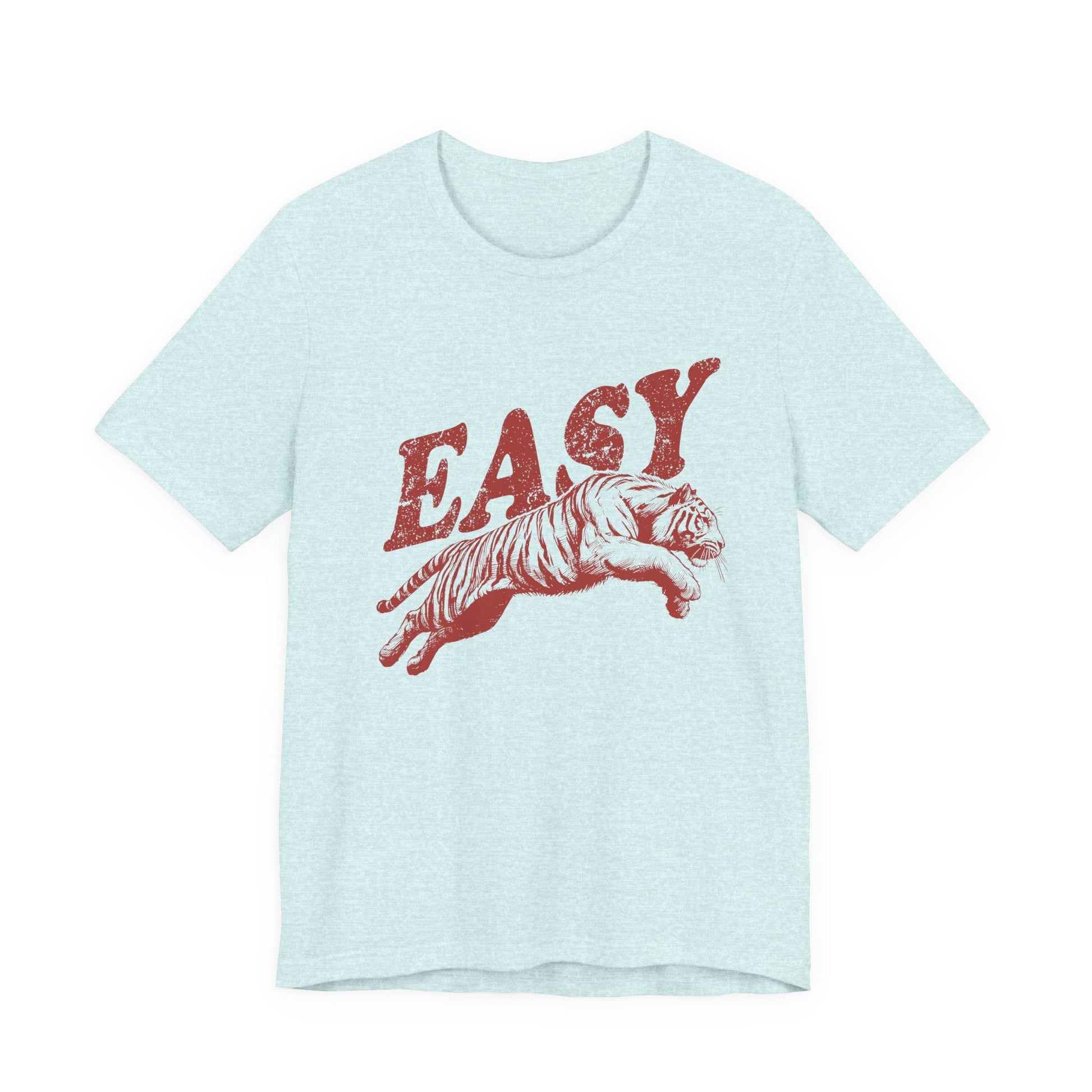 Easy Tiger Shirt, Retro Boho Tee, Hippie Clothes, Indie Shirt - Popbydesign