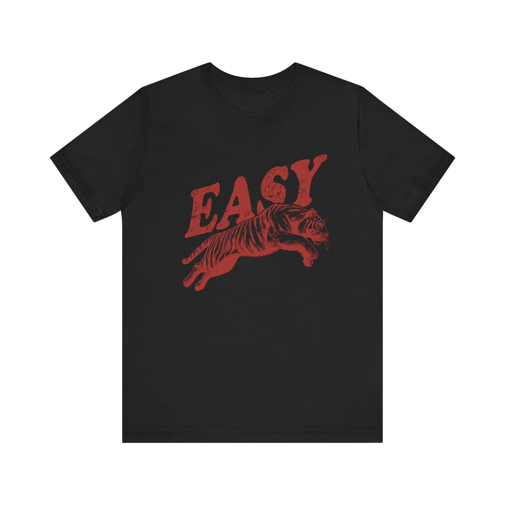 Easy Tiger Shirt, Retro Boho Tee, Hippie Clothes, Indie Shirt by PopCultureByDesign36