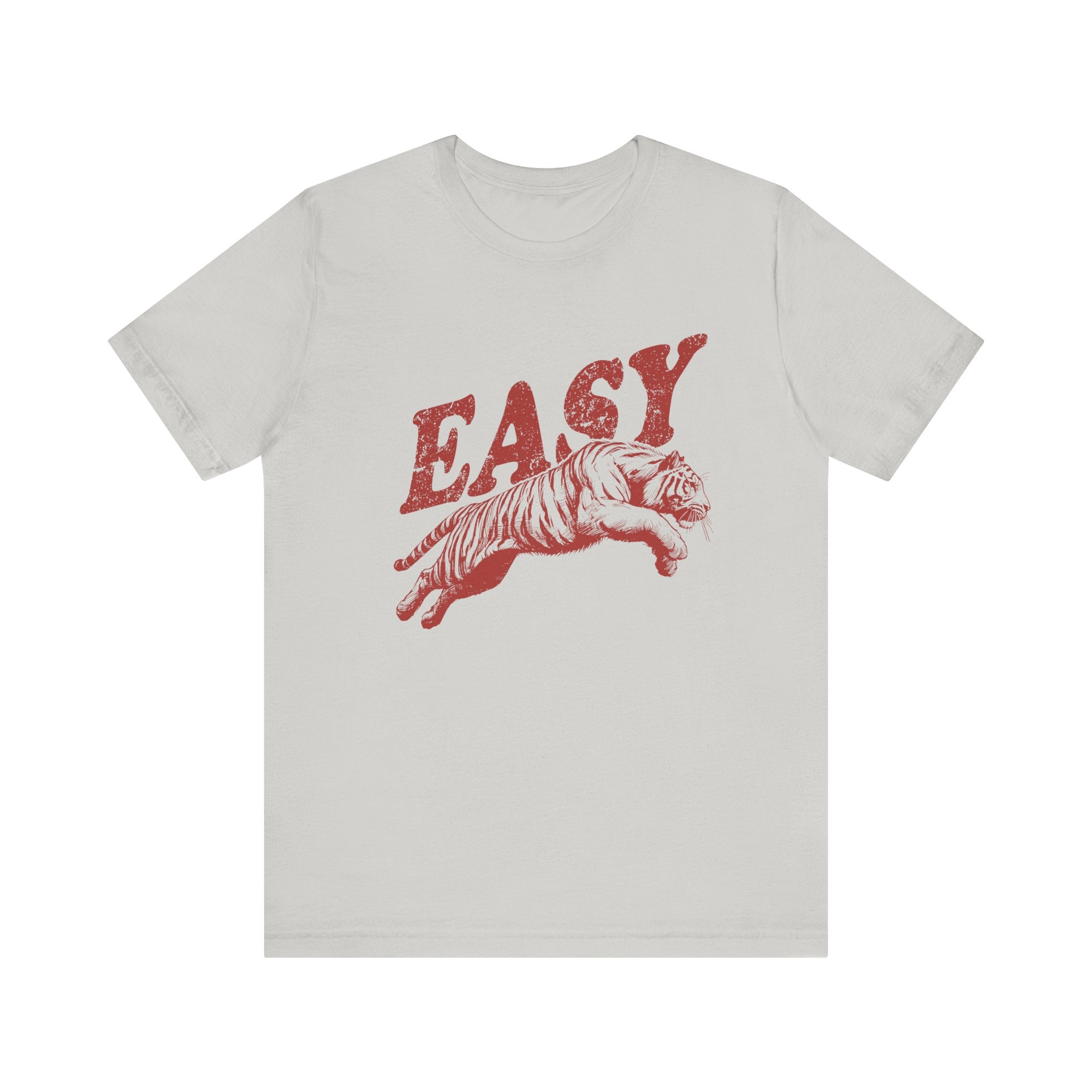 Easy Tiger Shirt, Retro Boho Tee, Hippie Clothes, Indie Shirt by PopCultureByDesign36