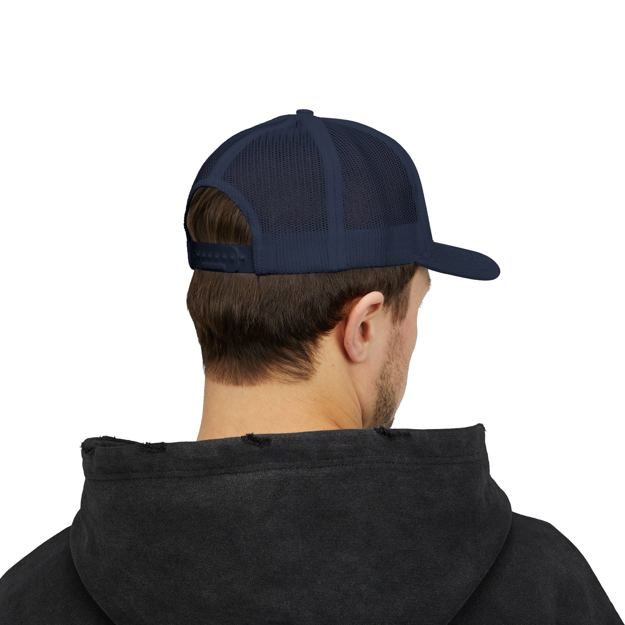 Embroidered Snapback Trucker Cap — Custom Logo Hat by PopCultureByDesign36