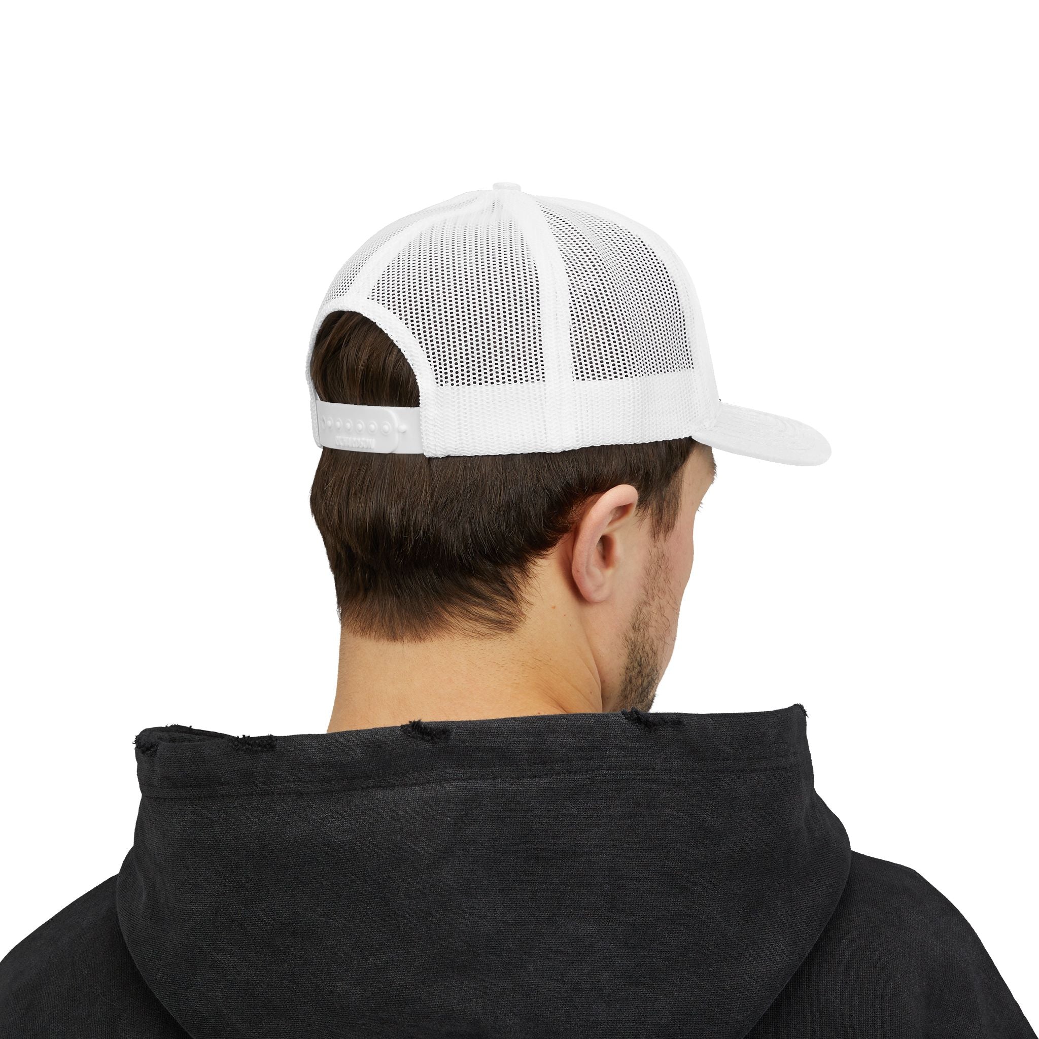 Embroidered Snapback Trucker Cap — Custom Logo Hat by PopCultureByDesign36