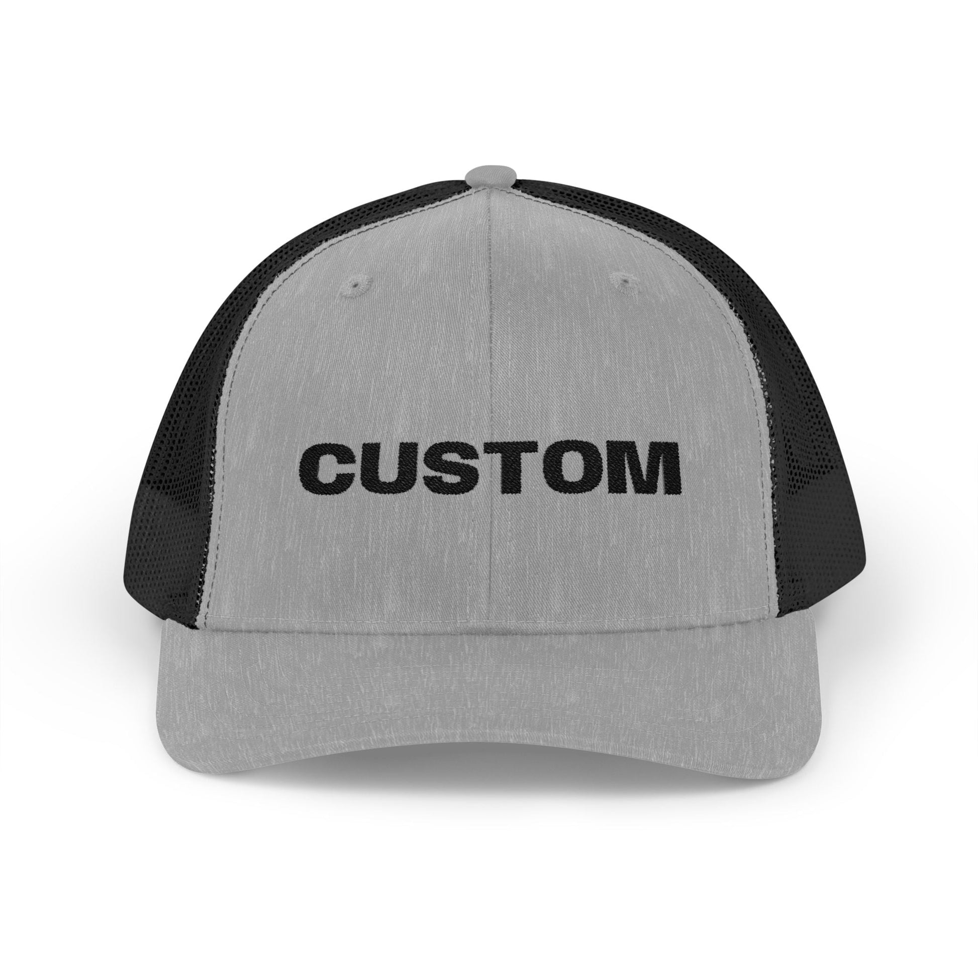 Embroidered Snapback Trucker Cap — Custom Logo Hat - Popbydesign