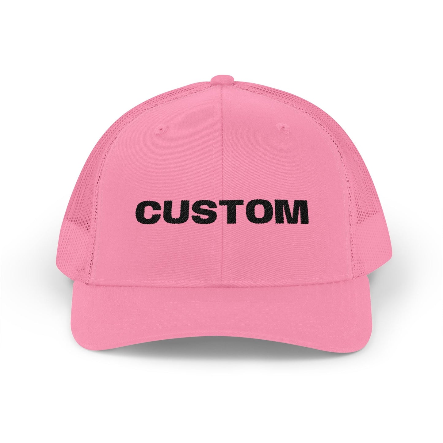 Embroidered Snapback Trucker Cap — Custom Logo Hat - Popbydesign