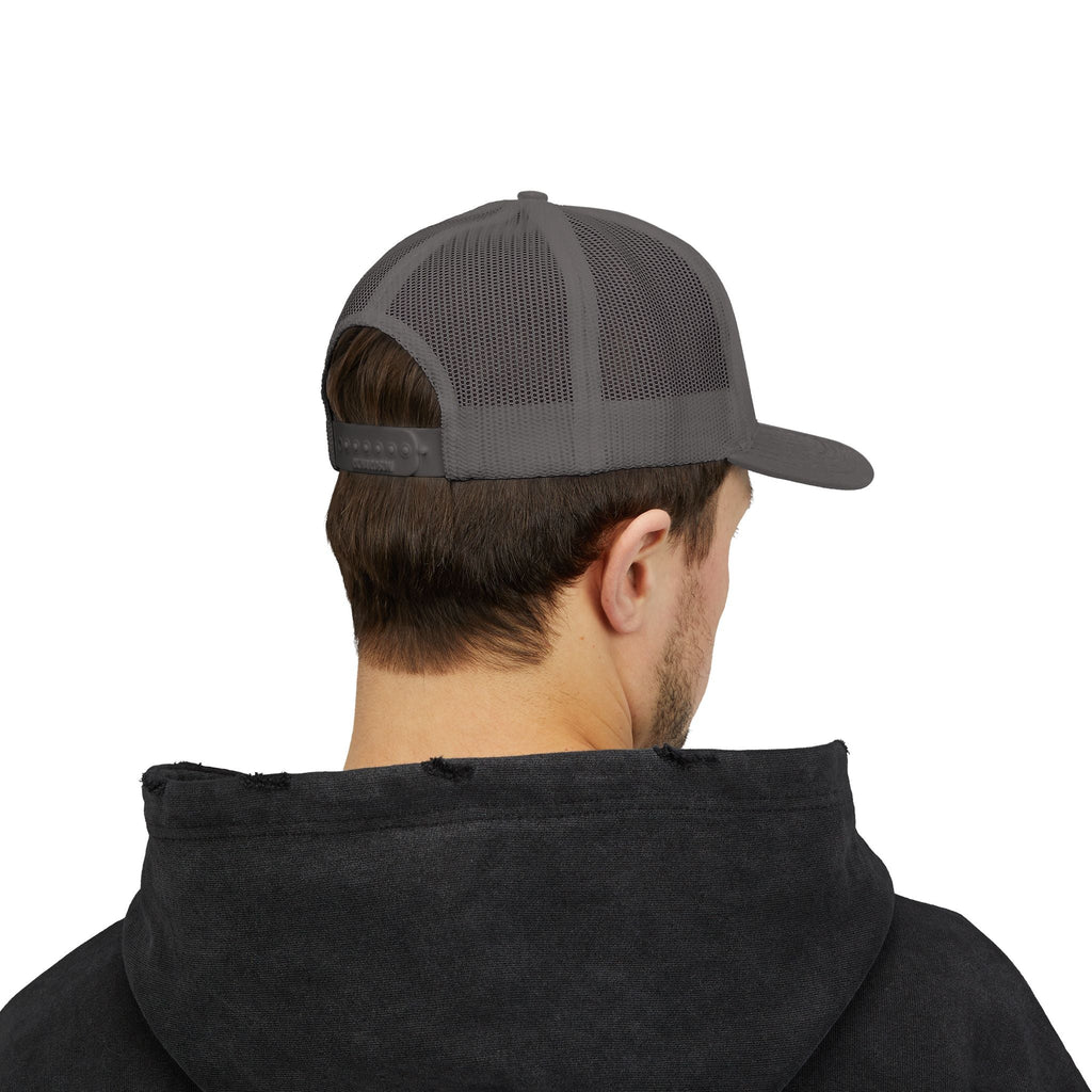 Embroidered Snapback Trucker Cap — Custom Logo Hat by PopCultureByDesign36