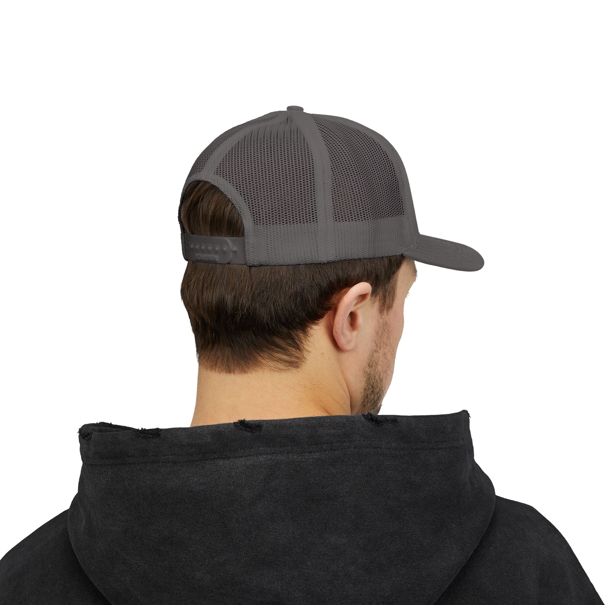 Embroidered Snapback Trucker Cap — Custom Logo Hat by PopCultureByDesign36