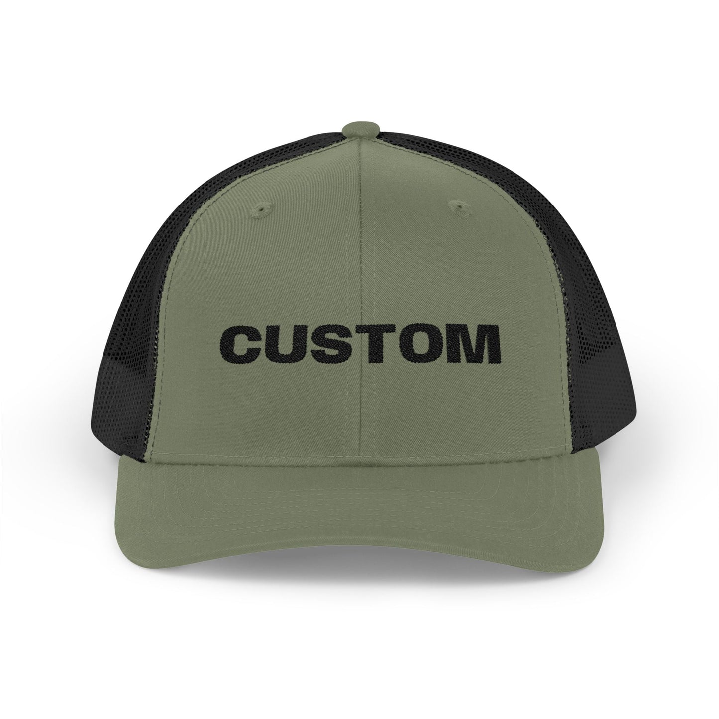 Embroidered Snapback Trucker Cap — Custom Logo Hat - Popbydesign