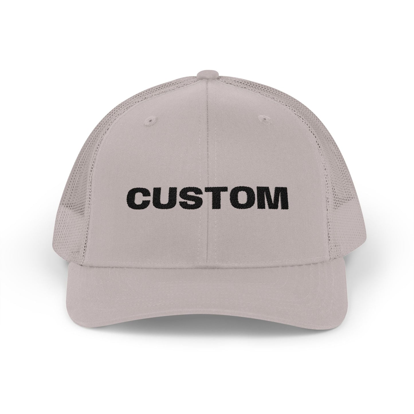Embroidered Snapback Trucker Cap — Custom Logo Hat - Popbydesign