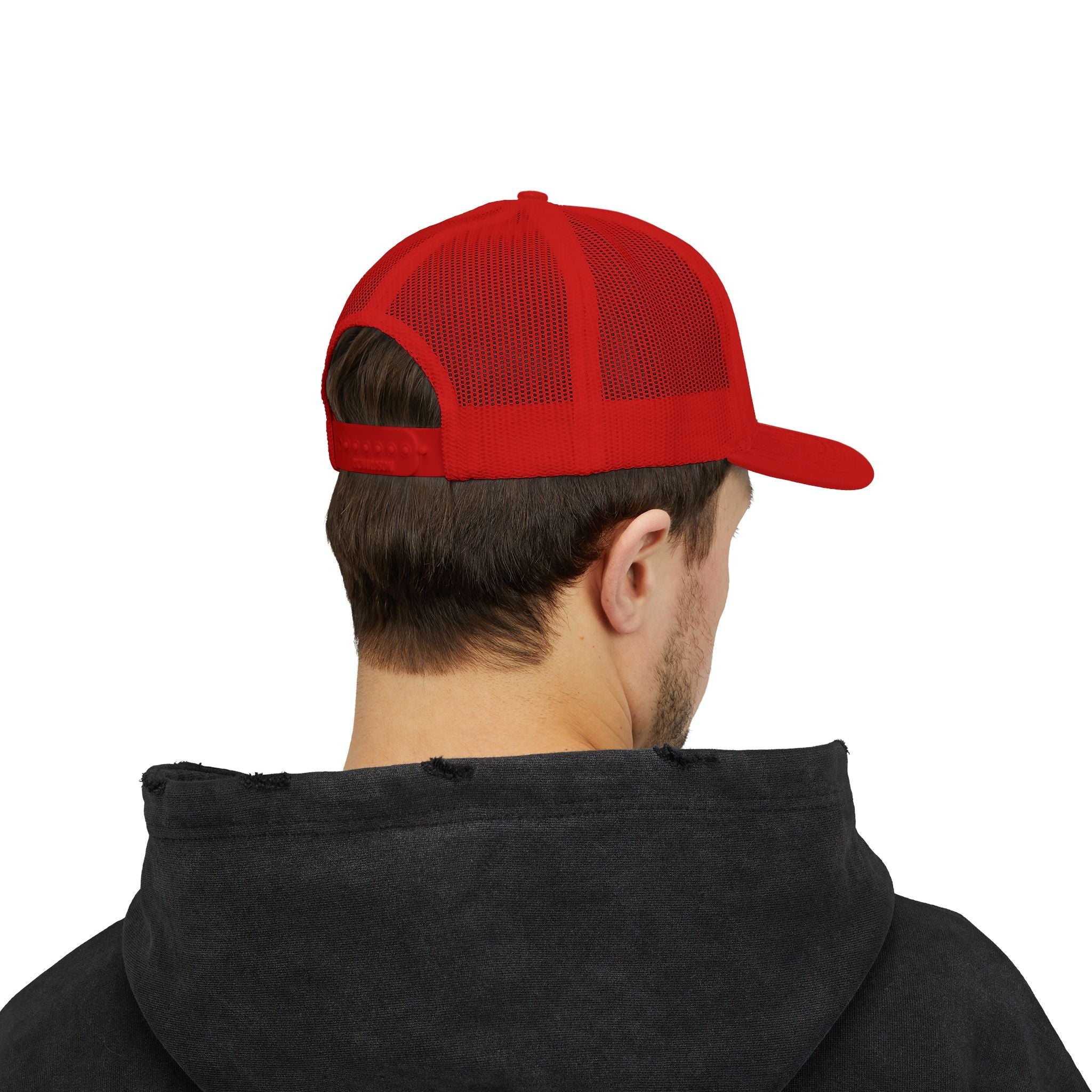 Embroidered Snapback Trucker Cap — Custom Logo Hat by PopCultureByDesign36