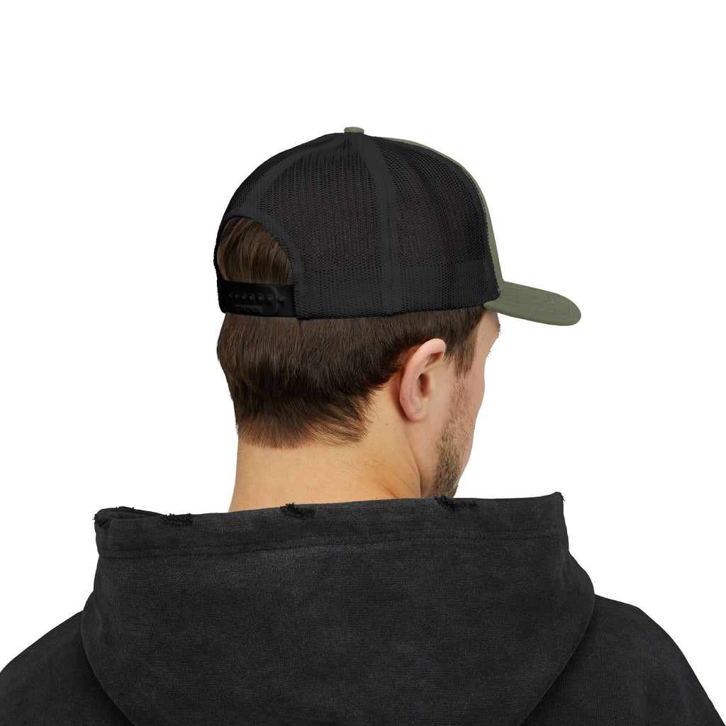 Embroidered Snapback Trucker Cap — Custom Logo Hat by PopCultureByDesign36