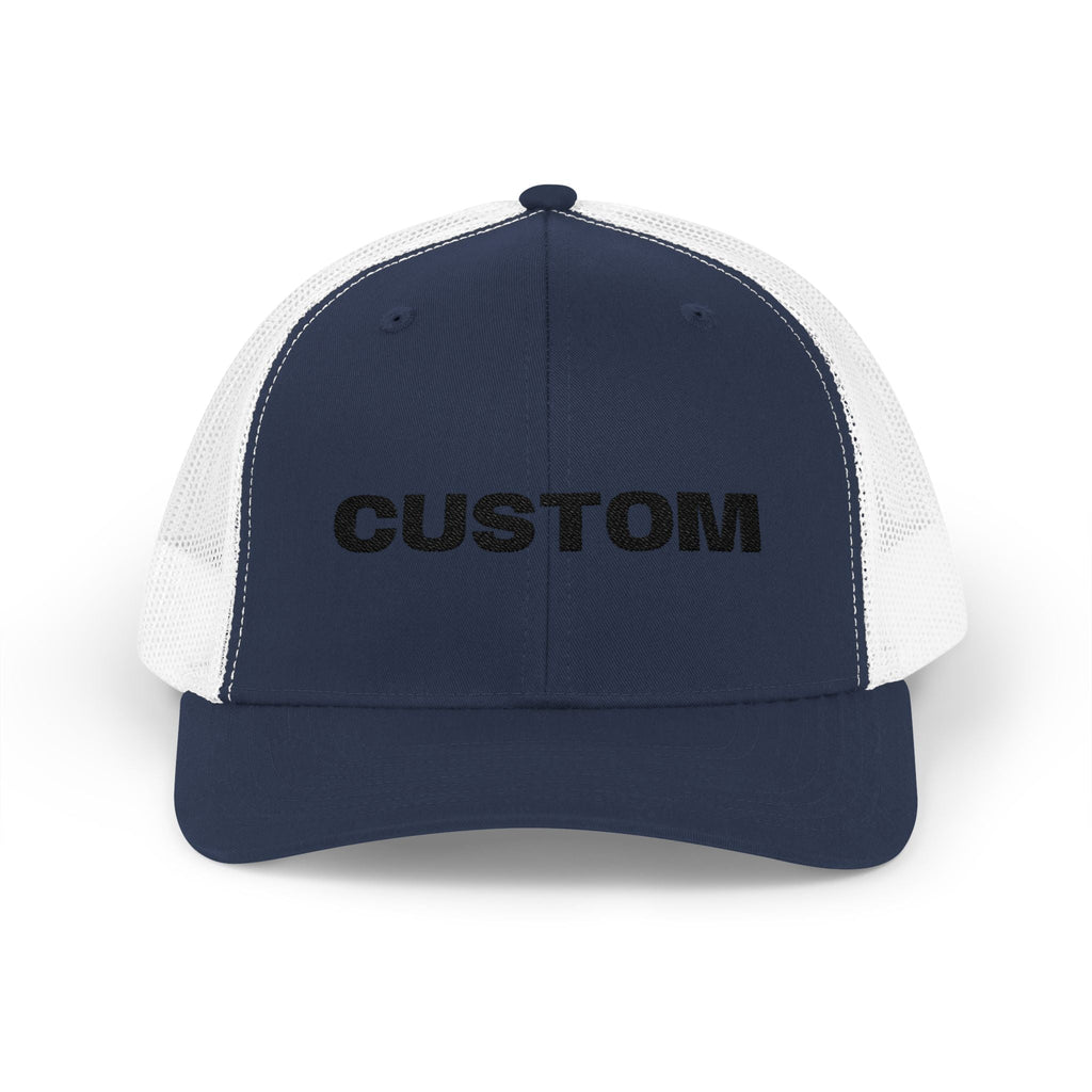 Embroidered Snapback Trucker Cap — Custom Logo Hat by PopCultureByDesign36