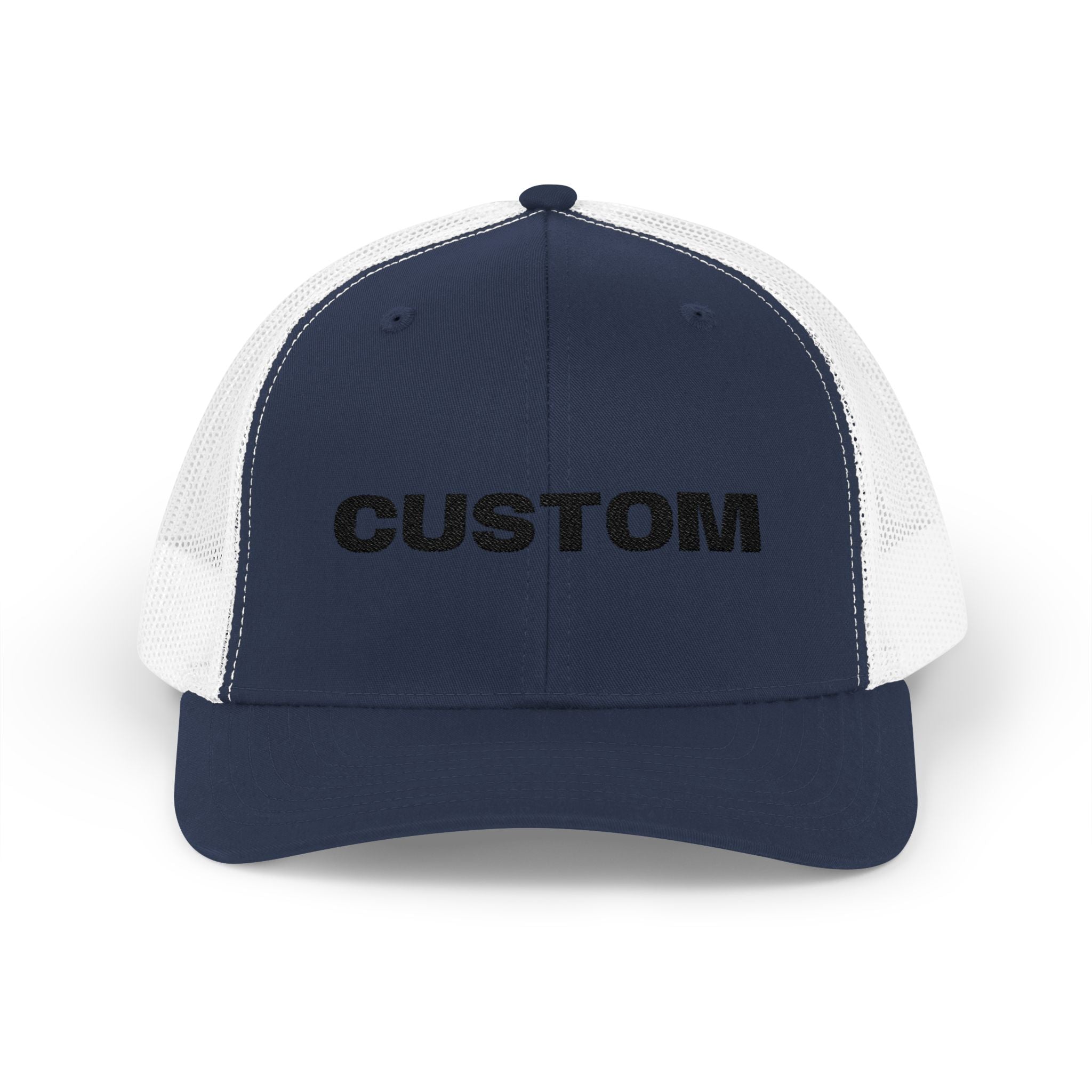 Embroidered Snapback Trucker Cap — Custom Logo Hat by PopCultureByDesign36