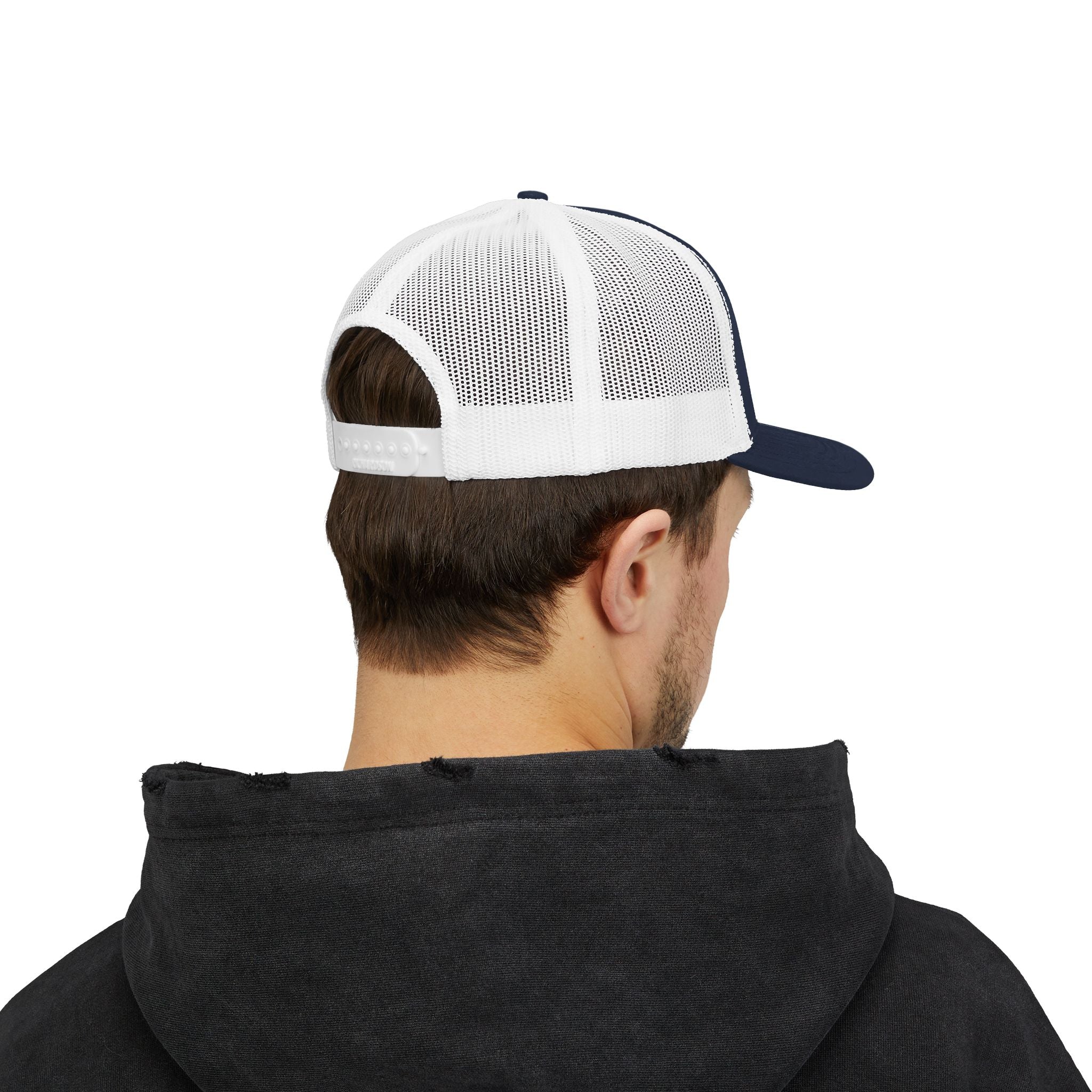 Embroidered Snapback Trucker Cap — Custom Logo Hat by PopCultureByDesign36