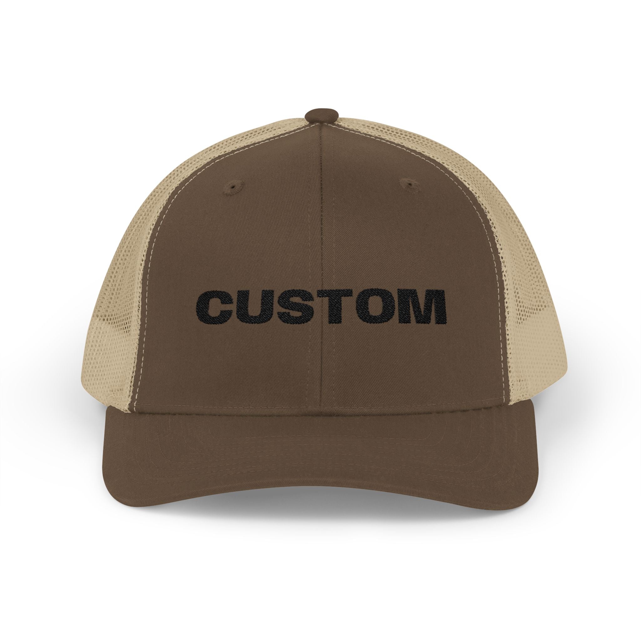 Embroidered Snapback Trucker Cap — Custom Logo Hat by PopCultureByDesign36