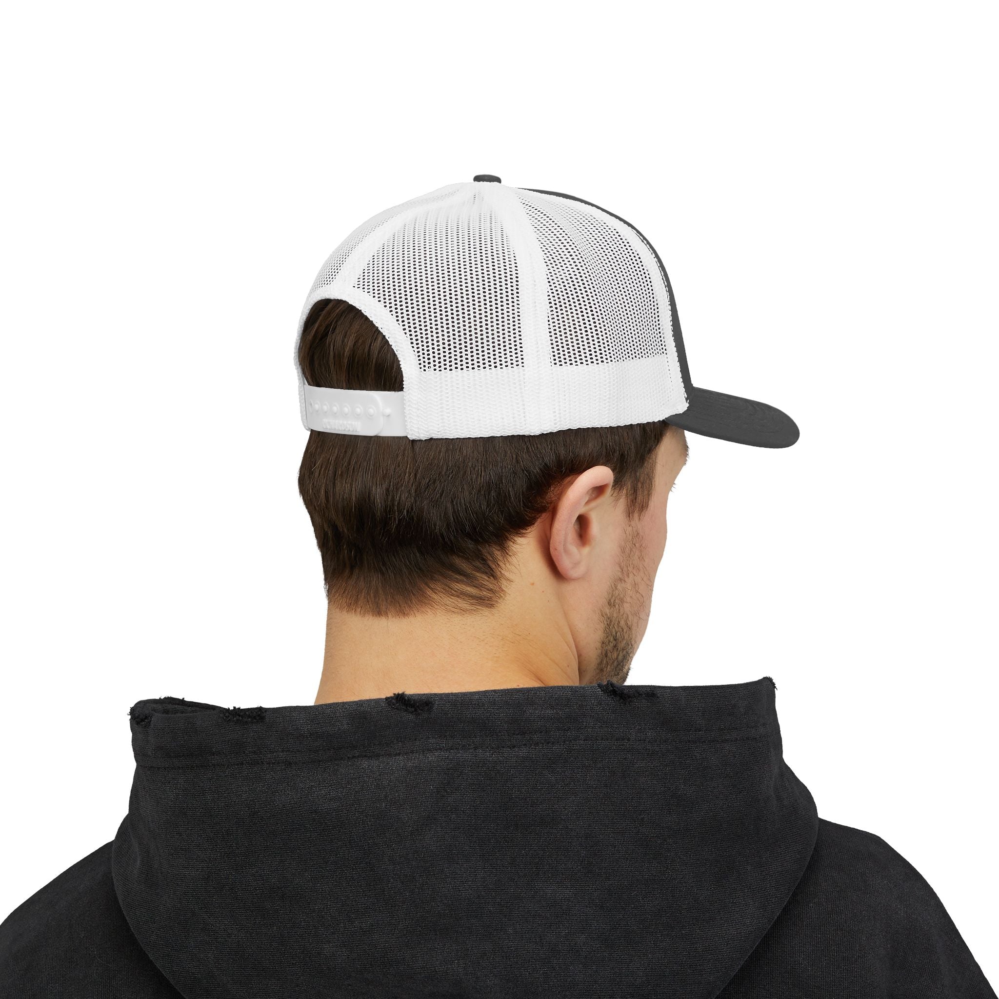 Embroidered Snapback Trucker Cap — Custom Logo Hat by PopCultureByDesign36