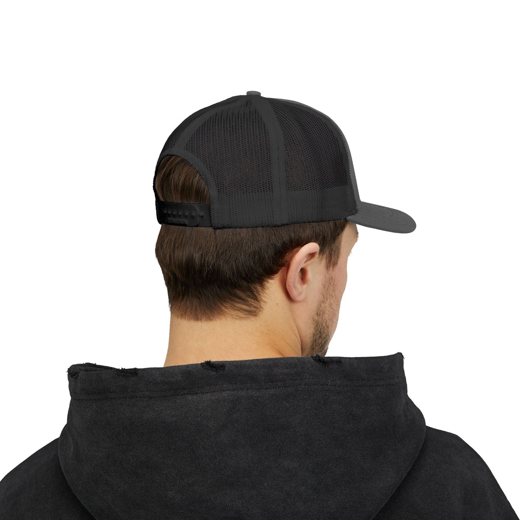 Embroidered Snapback Trucker Cap — Custom Logo Hat by PopCultureByDesign36