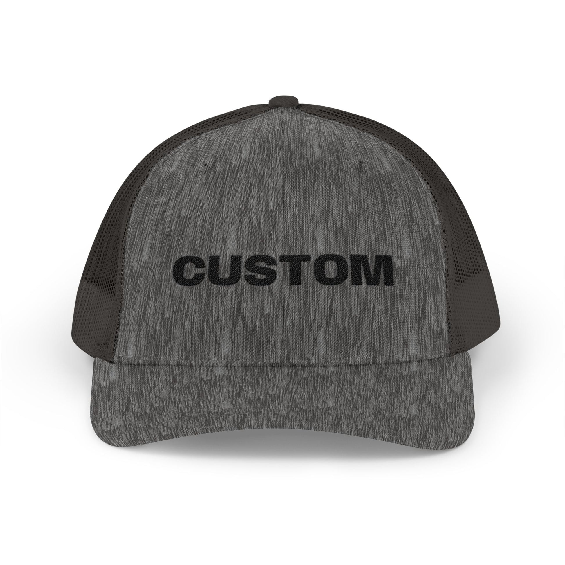 Embroidered Snapback Trucker Cap — Custom Logo Hat - Popbydesign